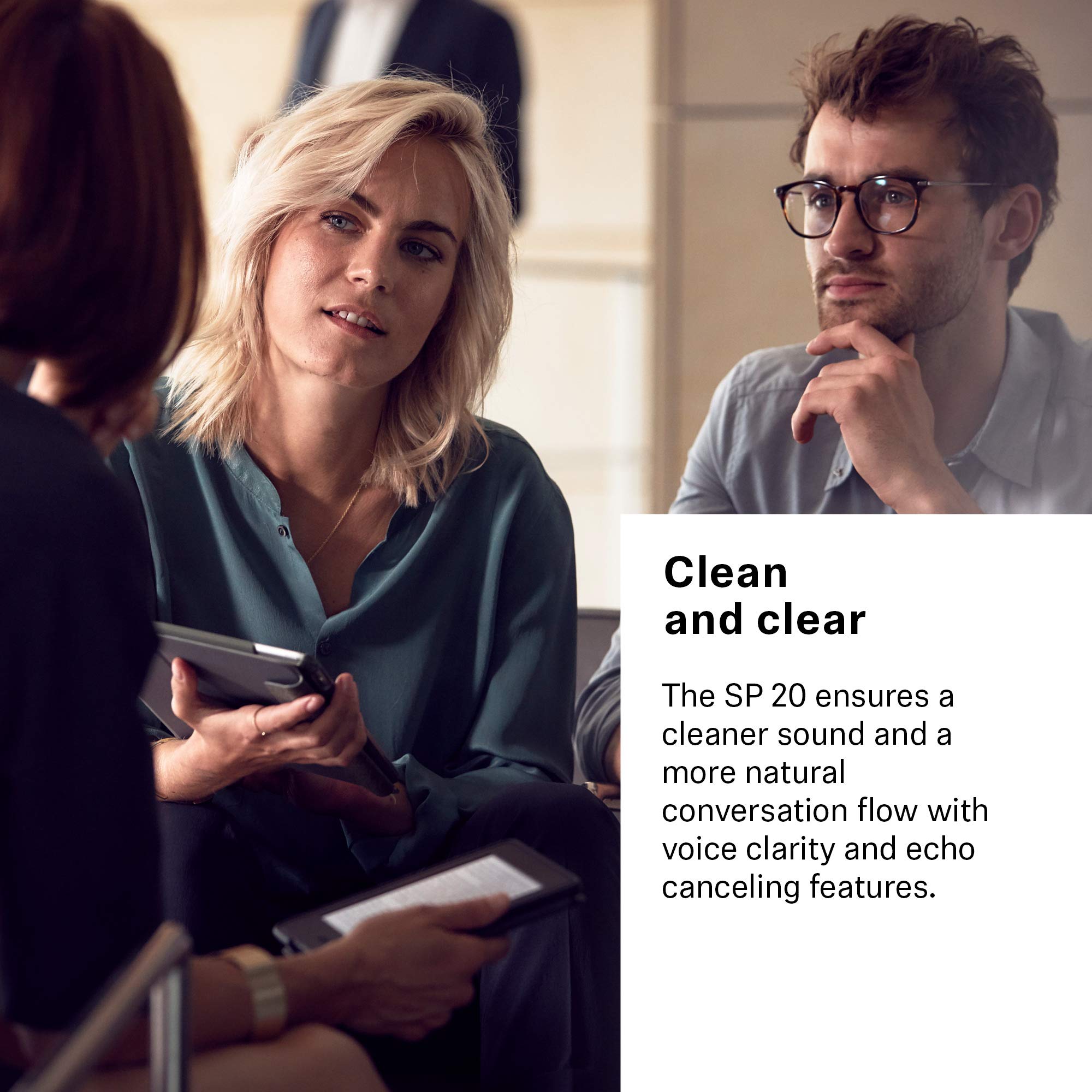 Altavoz móvil Sennheiser SP 20 506049 mejorado en el - Imagen 6