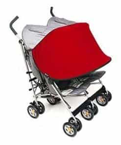 Manito Protector Solar para Carriola Gemelar (Rojo)