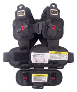 RideSafer - Asiento de Coche Extra Pequeño Negro, Ligero,