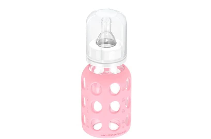 Biberones de vidrio Lifefactory con protección -Rosado - Imagen 6
