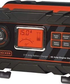 Cargador y Mantenedor automático de batería de banco