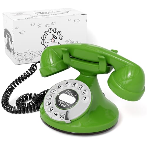 Teléfono Rotativo: Opis Funkyfon -Verde