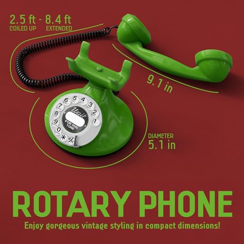 Teléfono Rotativo: Opis Funkyfon -Verde - Imagen 5