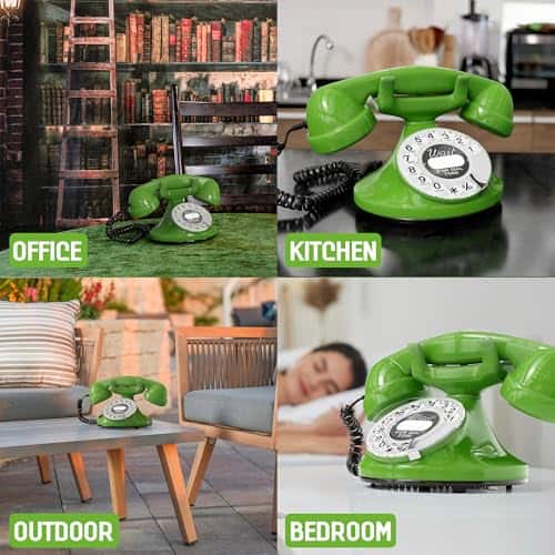 Teléfono Rotativo: Opis Funkyfon -Verde - Imagen 7