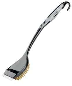 Cepillo Rascador de Barbacoa de Mango Largo Libman, Negro,