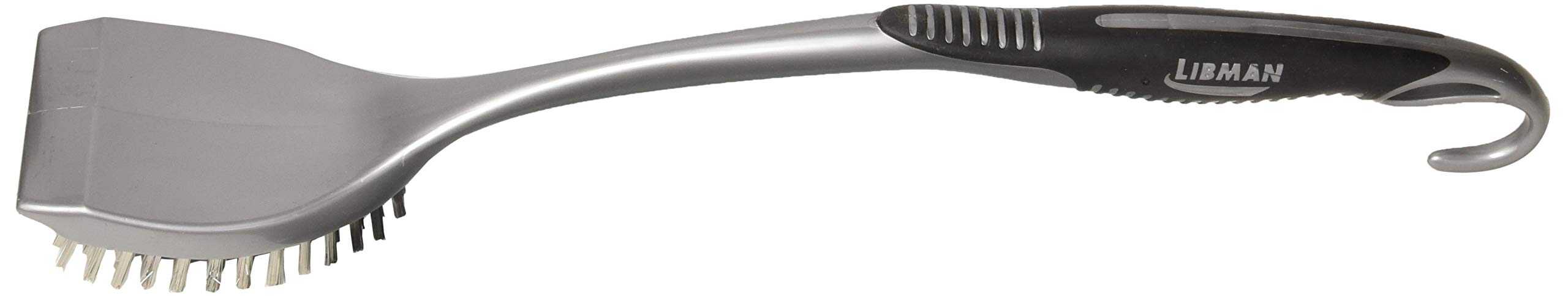 Cepillo de Parrilla de Acero Inoxidable con Mango Largo