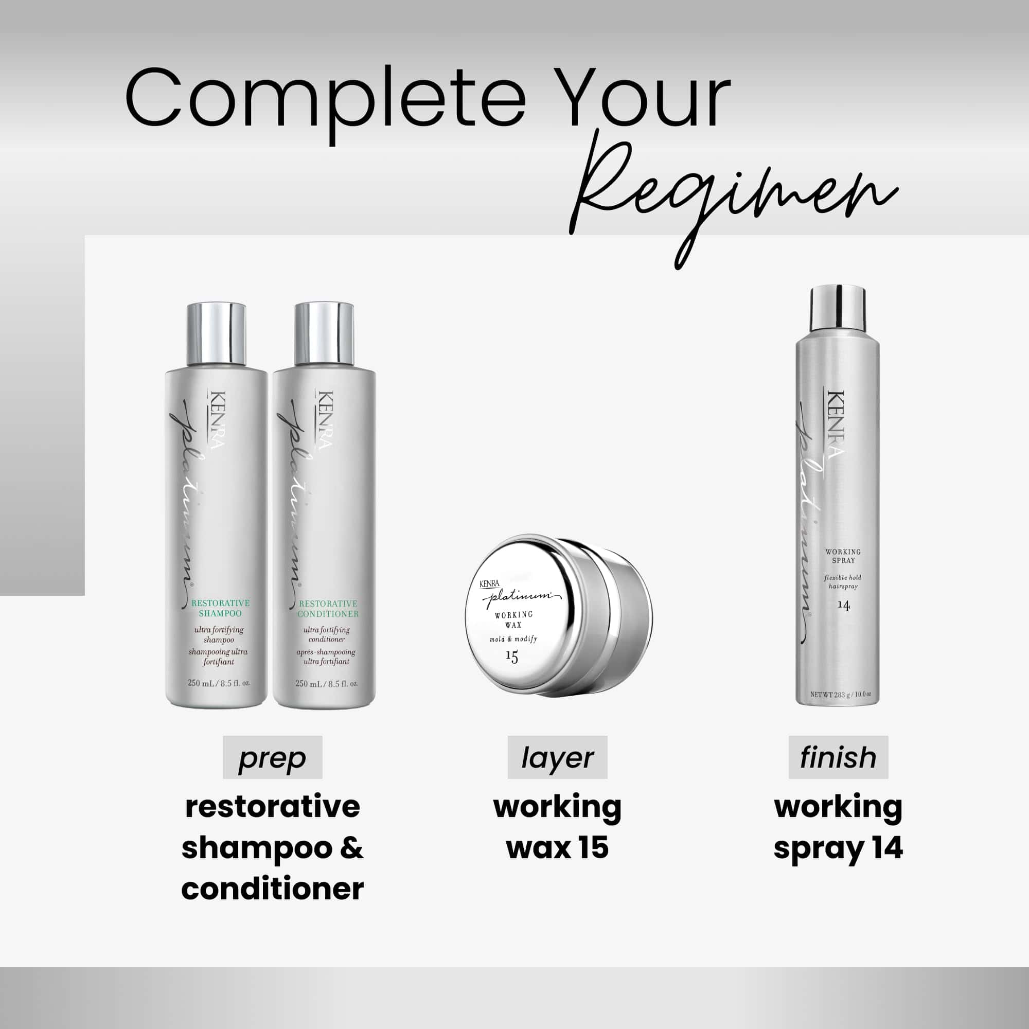 Kenra Professional Platinum Working Spray 14 50% | Spray de - Imagen 6