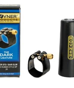 Rovner Ligature & Cubierta de Plástico para Saxofón Tenor