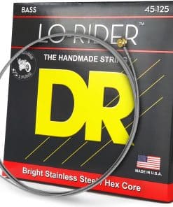 Cuerdas de bajo DR Strings Lo-Rider - Acero -Plata