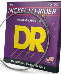 Cuerdas de bajo DR Strings Lo-Rider de níquel - Núcleo