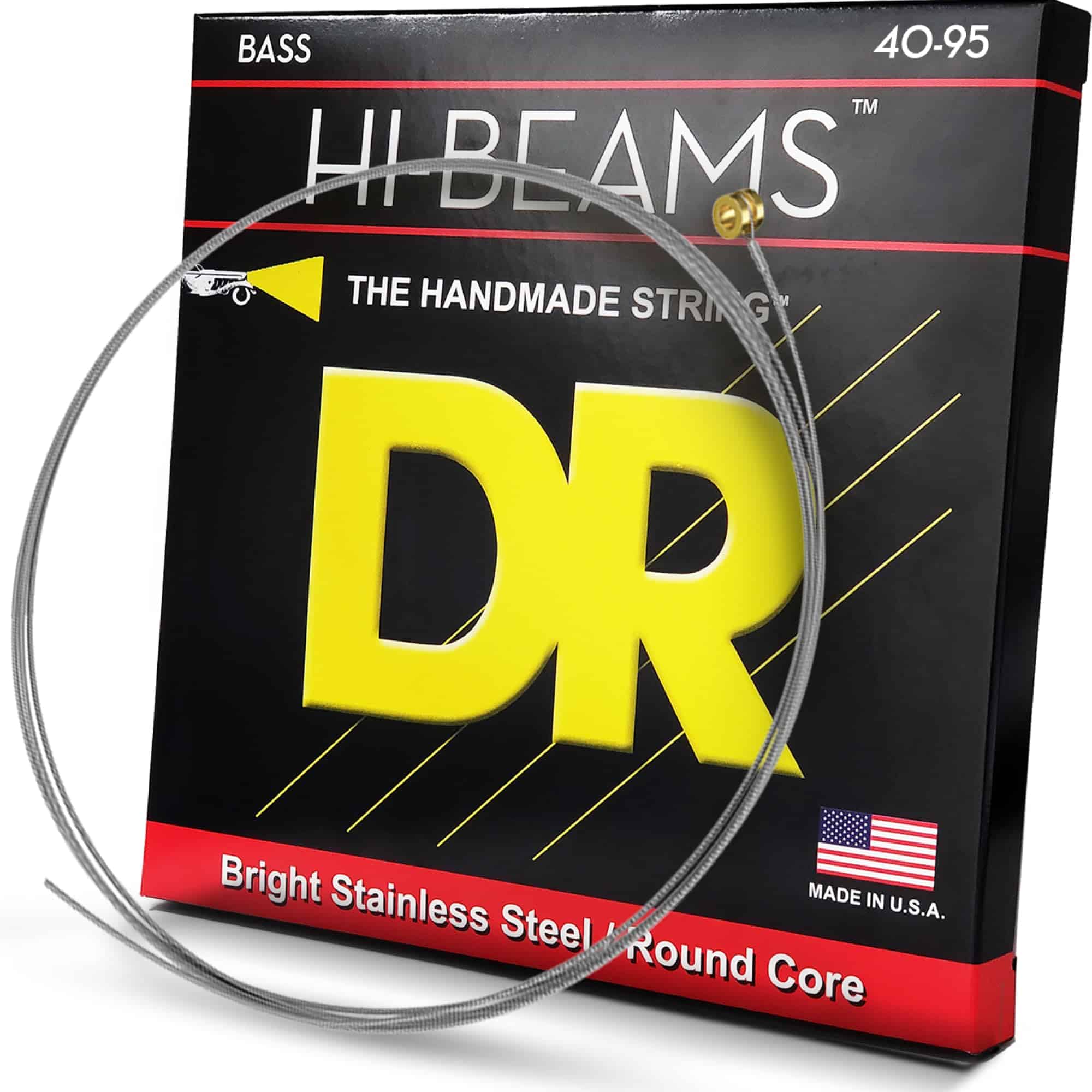 Cuerdas para Bajo DR Strings Hi-Beam - Núcleo Redondo de