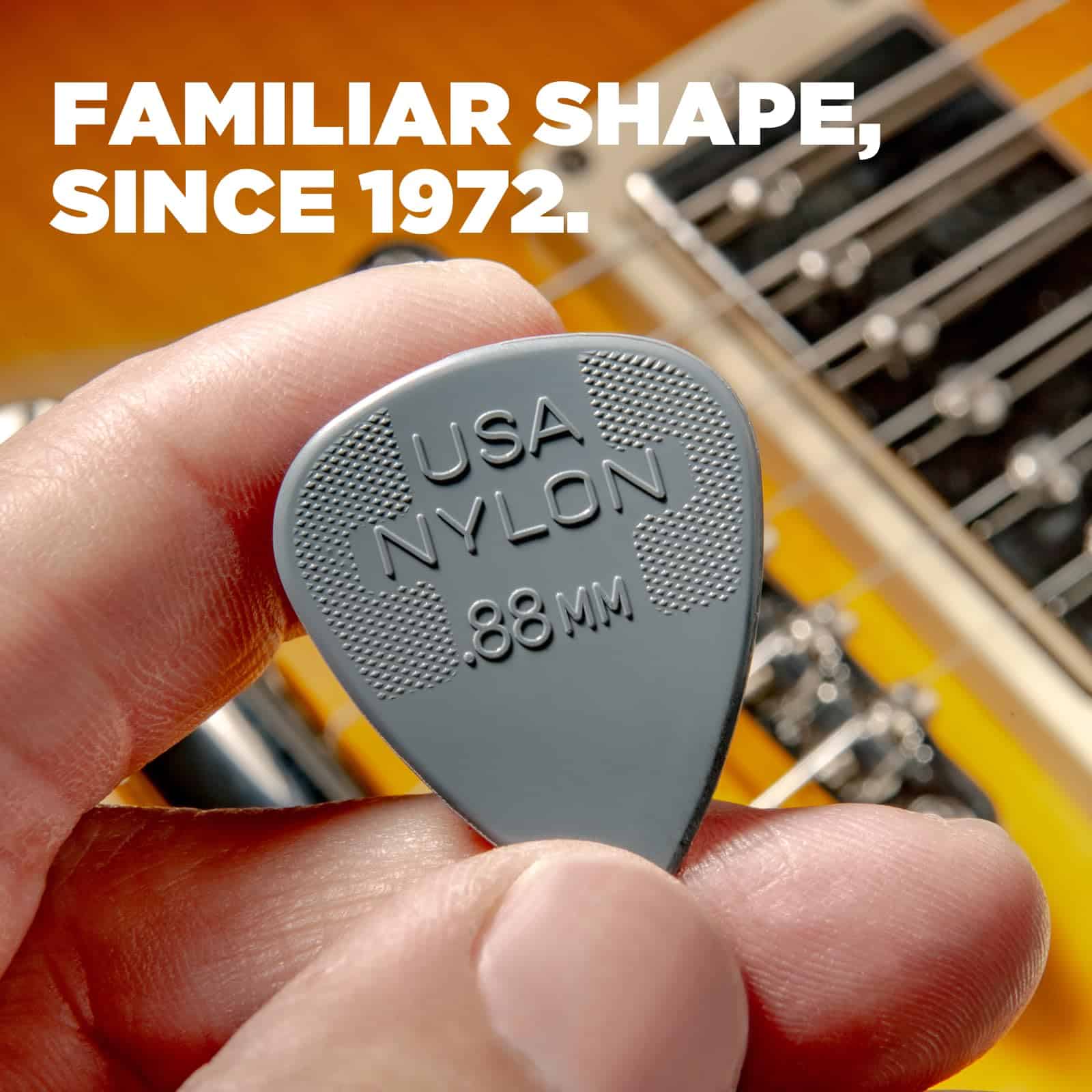 Dunlop Nylon Standard, Gris Claro, .60mm, 72/Bolsa - Imagen 5