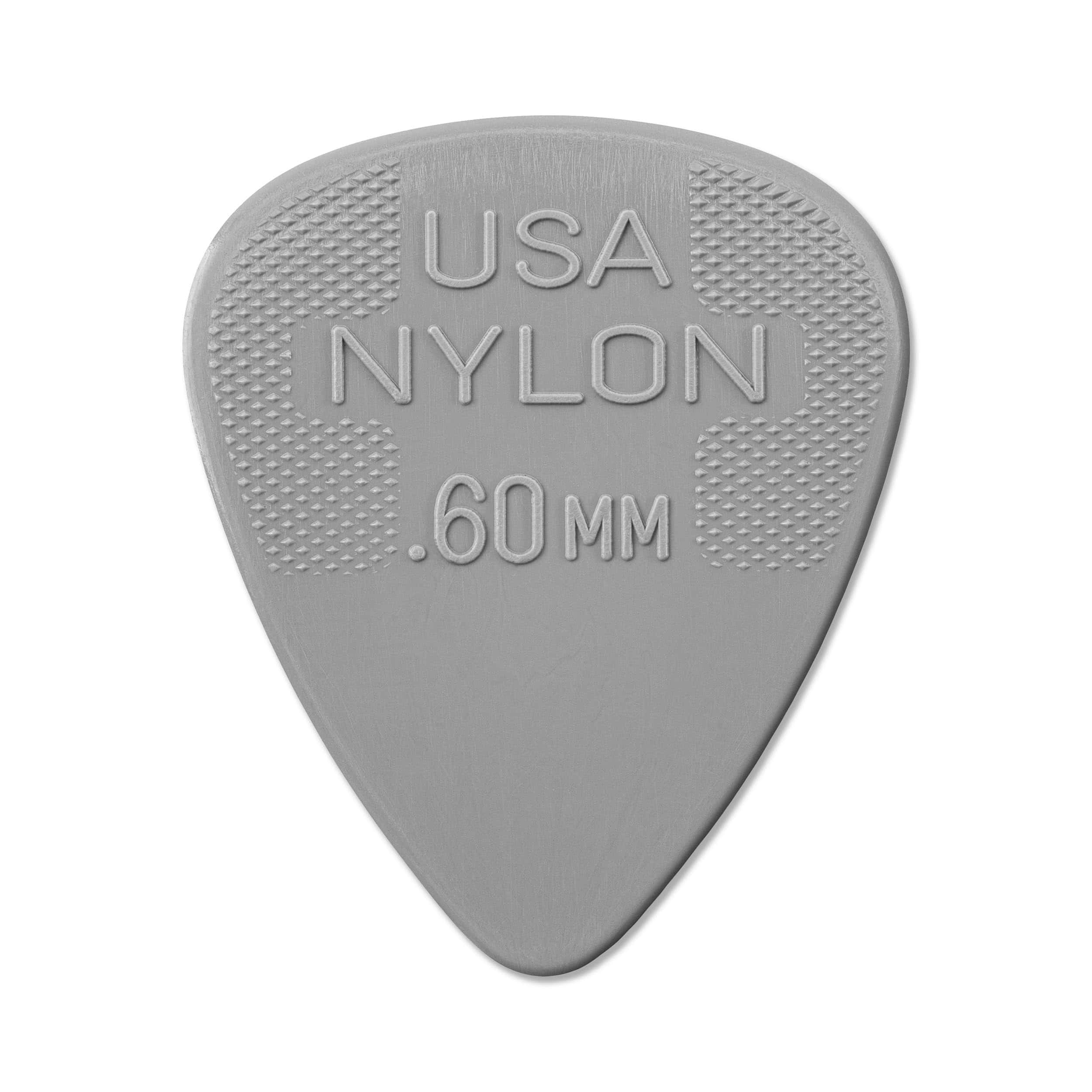 Dunlop Nylon Standard, Gris Claro, .60mm, 72/Bolsa