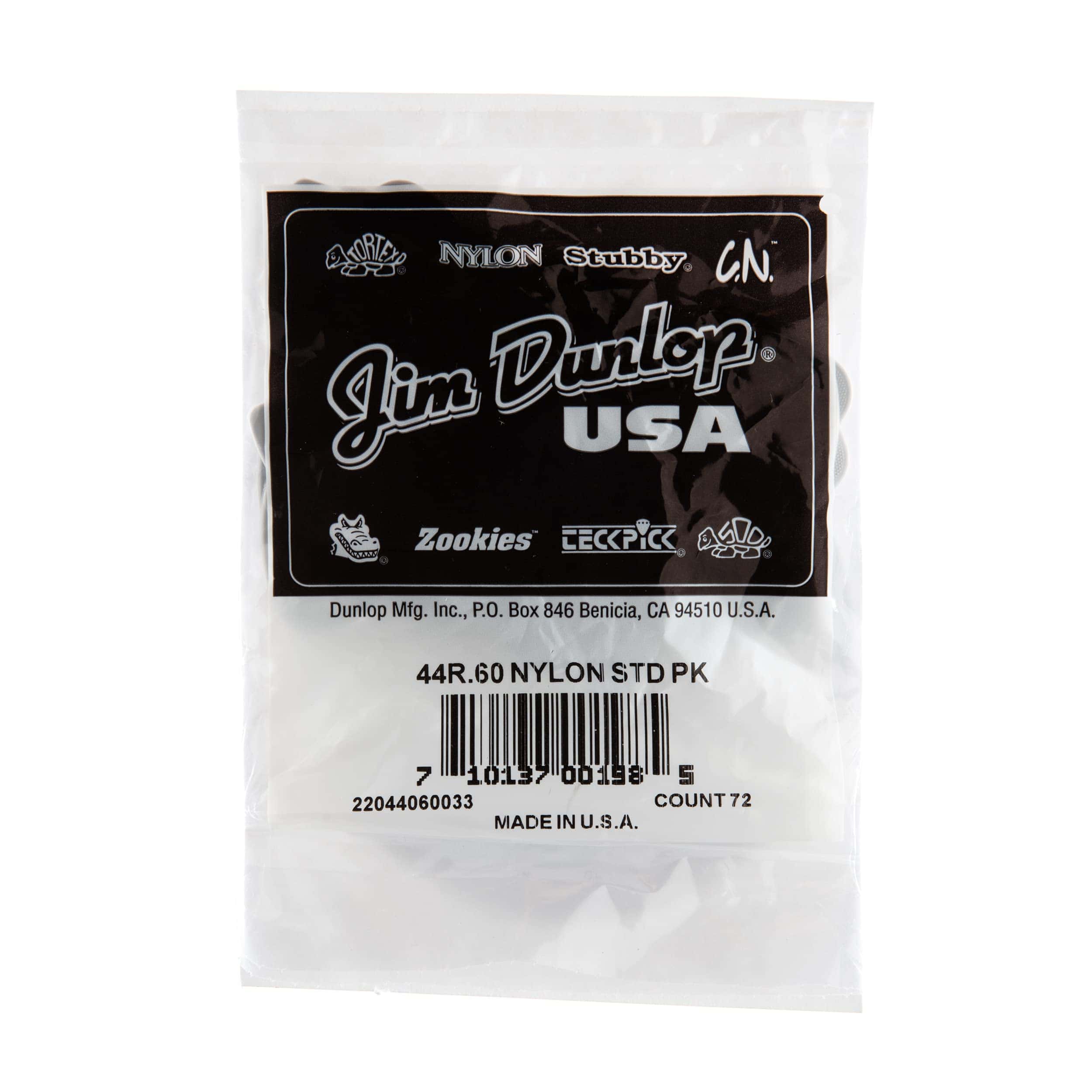 Dunlop Nylon Standard, Gris Claro, .60mm, 72/Bolsa - Imagen 9