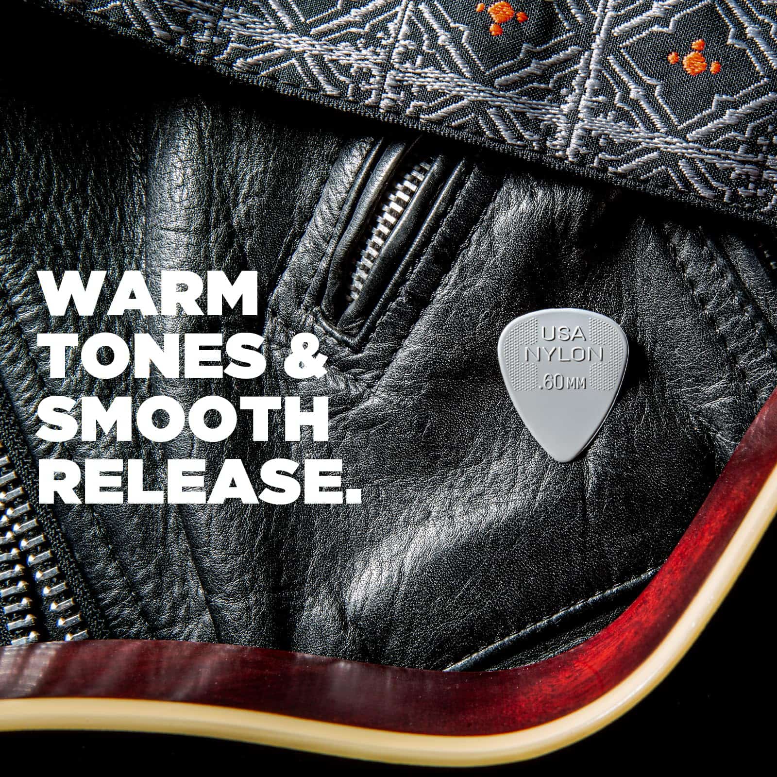 Dunlop Nylon Standard, Gris Claro, .60mm, 72/Bolsa - Imagen 4