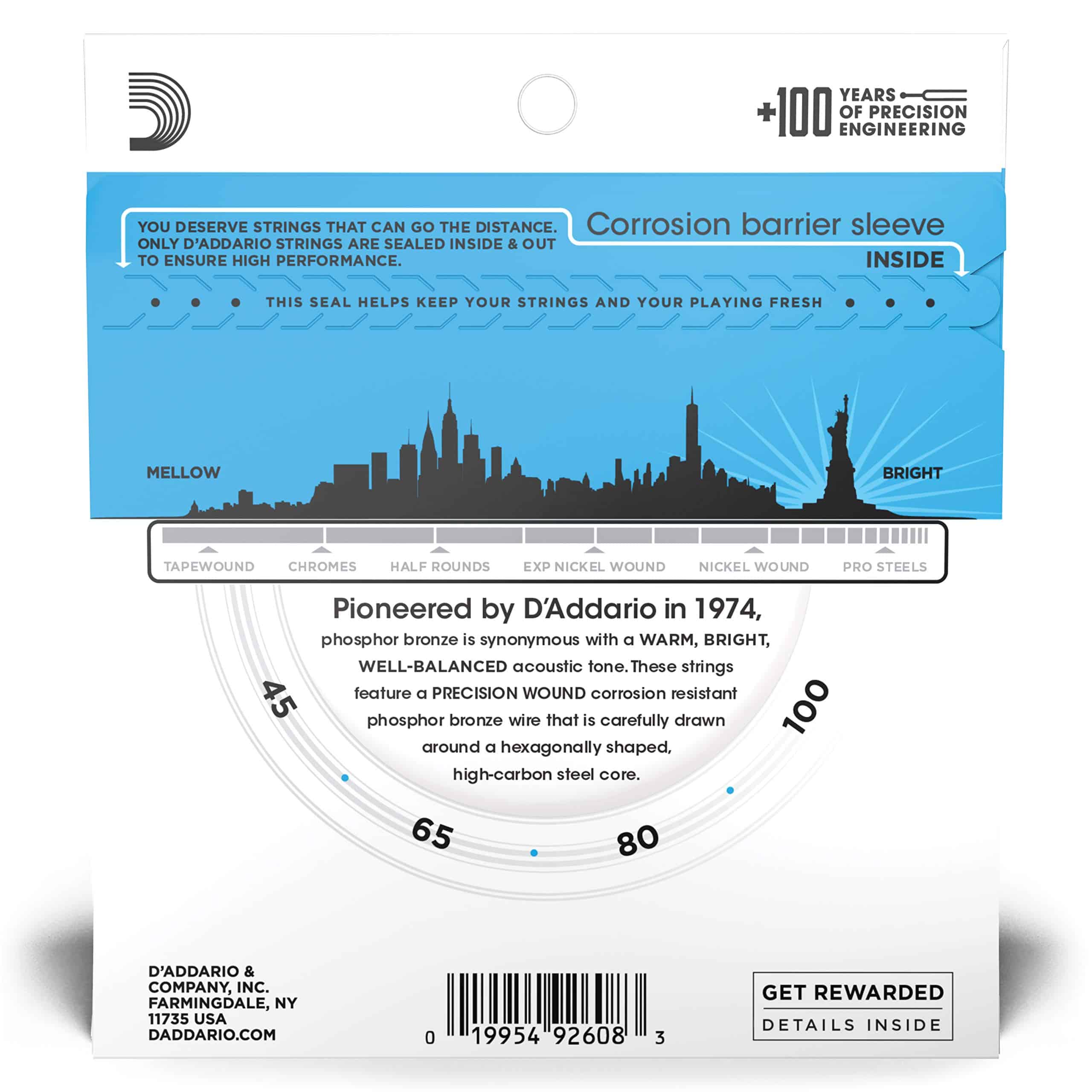 Cuerdas de Bajo Acústico D'Addario - Cuerdas de Bajo - Imagen 3