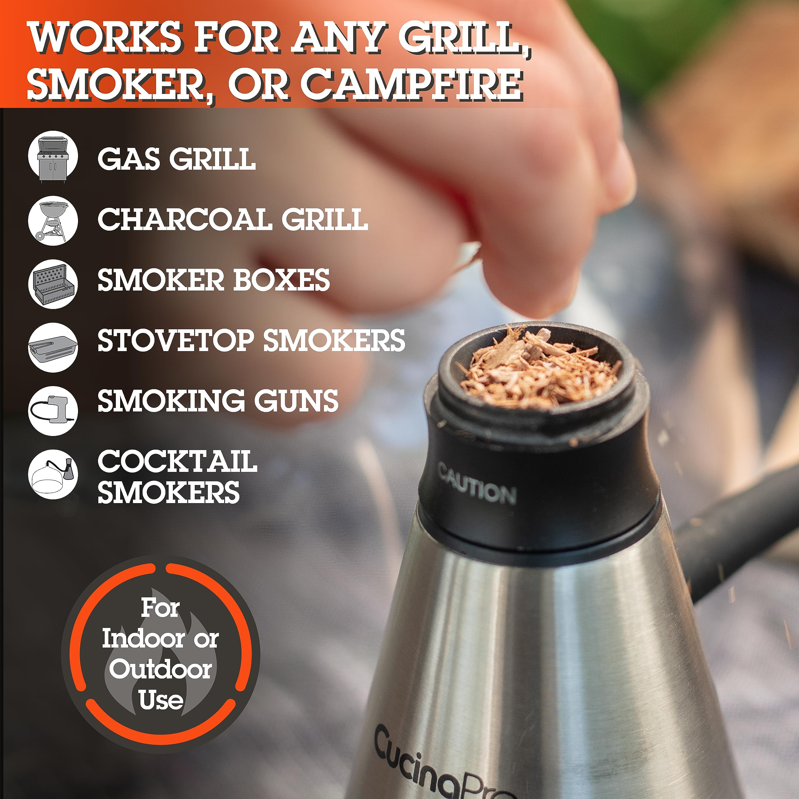 Astillas de Madera de Barbacoa de Hickory Extra Fino 100% - Imagen 6