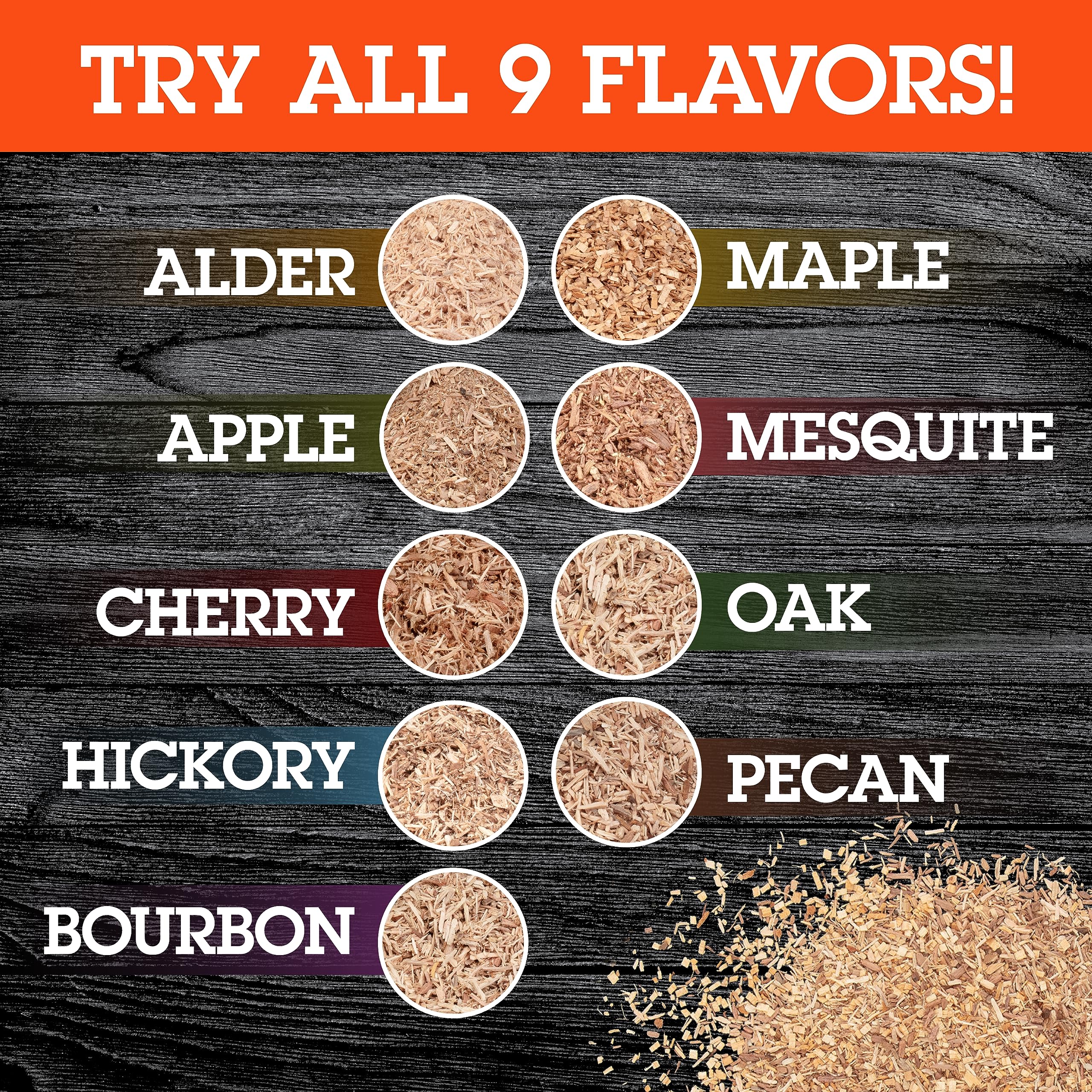 Astillas de Madera de Barbacoa de Hickory Extra Fino 100% - Imagen 4