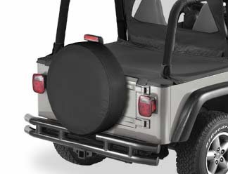 Cubierta de llanta a medida Bestop 6103315 en tela de - Imagen 3