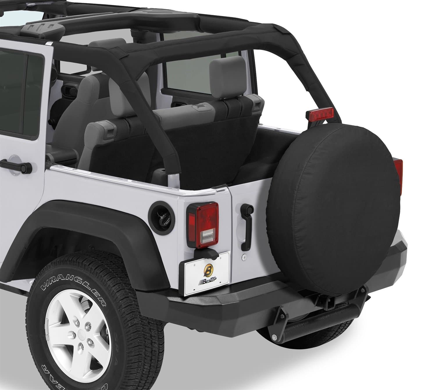 Cubierta de llanta a medida Bestop 6103315 en tela de - Imagen 4