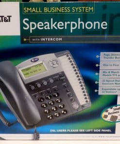 Teléfono AT&T 945 de 4 Líneas con Altavoz e Intercomunicador