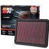 Filtro de aire de motor K&N de alto flujo -, 33-2144