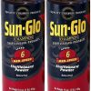 Paquete doble de Sun-Glo #6 Velocidad de Cera de Polvo para