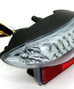 Luz trasera de señal de giro LED integrada para motocicleta
