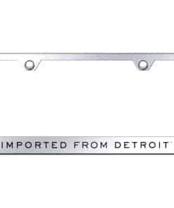 Marco de Placa de Licencia de Acero Inoxidable Grabado