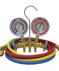 Set de Manómetros de Latón de 2 Vías Mastercool 59161 con