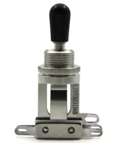 Interruptor de palanca de 3 vías -Negro