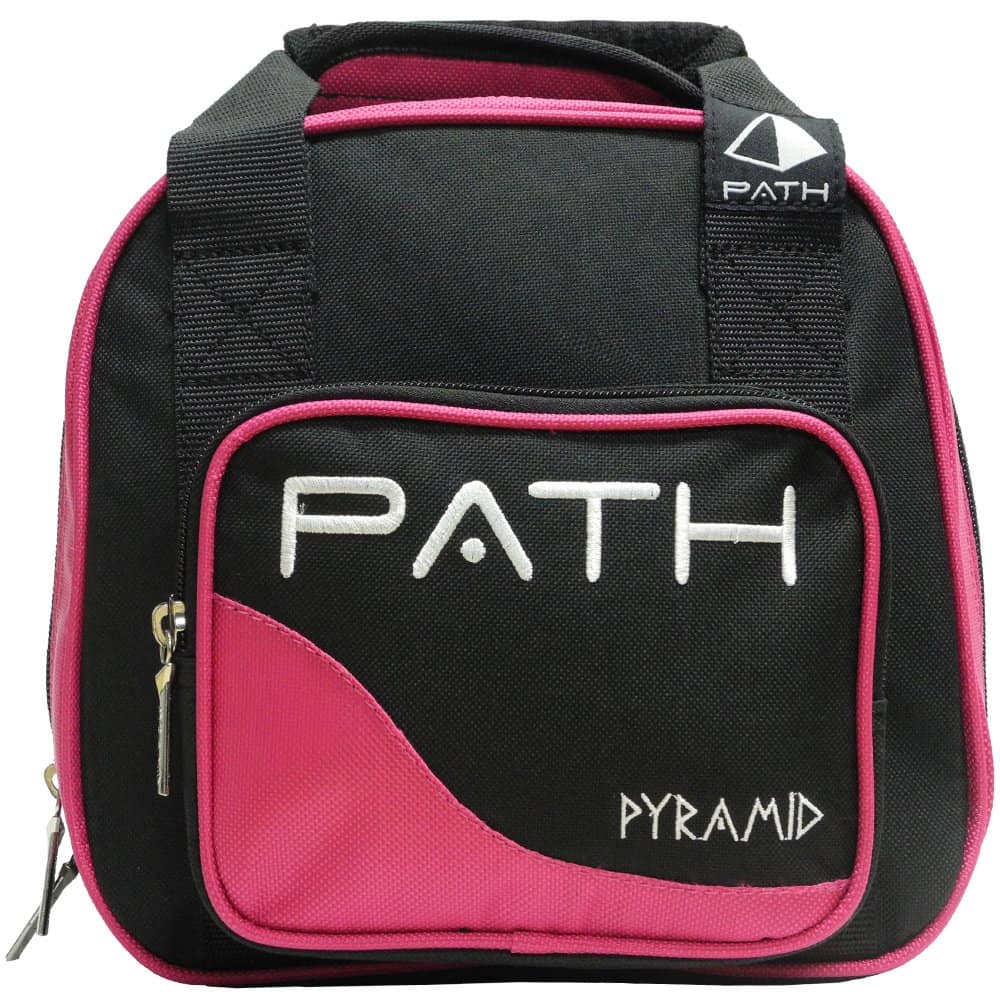 Bolso de bolos Pyramid Path Plus One Spare Tote (Negro/Rosa