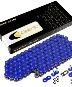 Cadena de transmisión azul con junta tórica Caltric