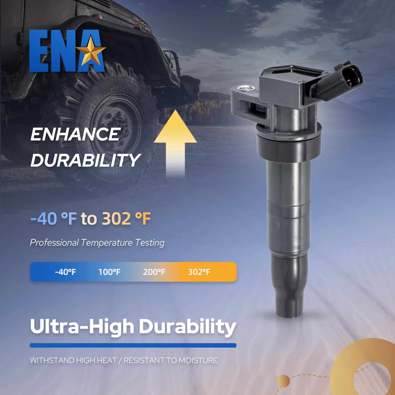 ENA Bobina de Encendido Pack UF611 Compatible con Hyundai - Imagen 6