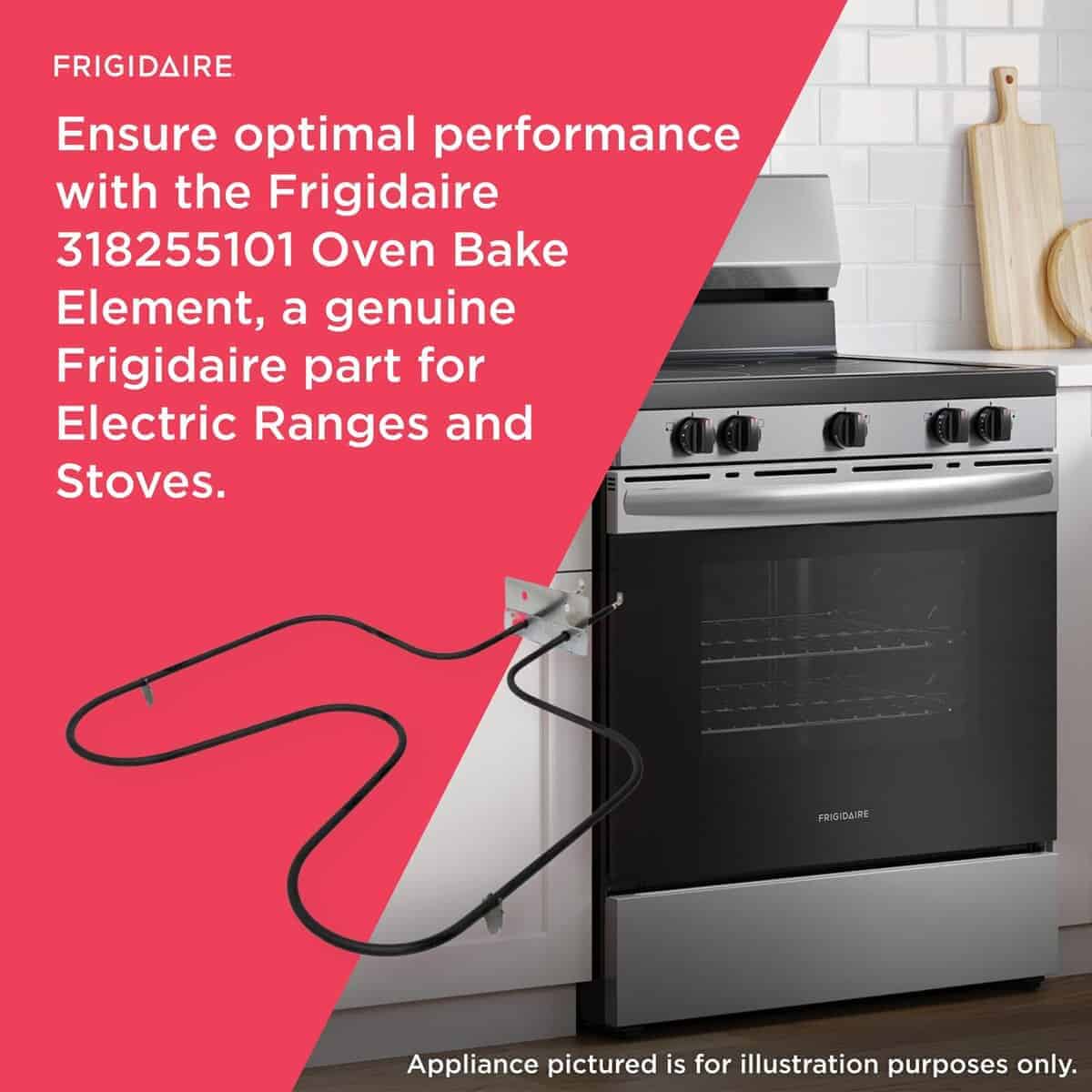 Elemento de Horneado Frigidaire 318255101 para Estufas y - Imagen 5