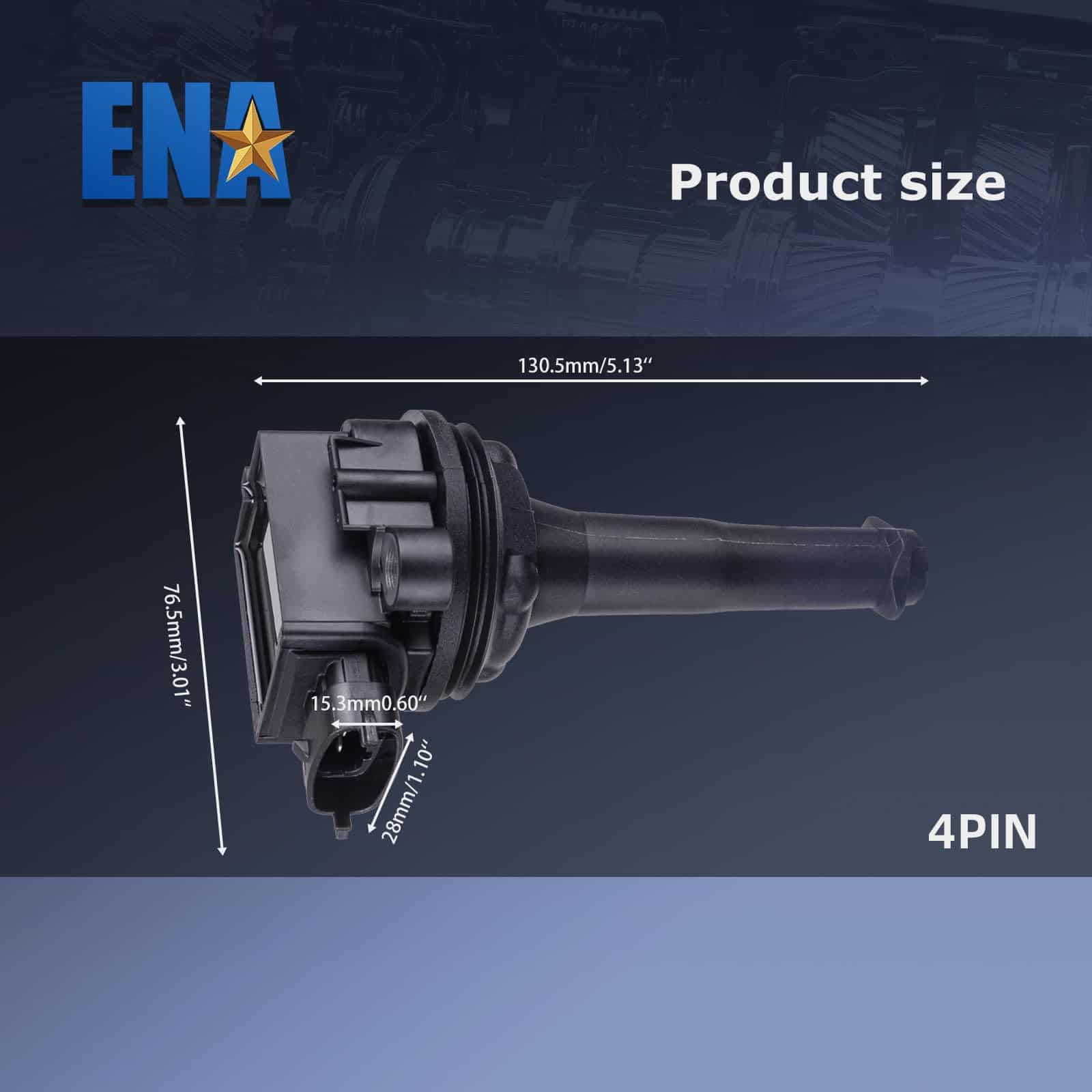 Juego de 5 Bobinas de Encendido Compatible con Volvo S60 - Imagen 3