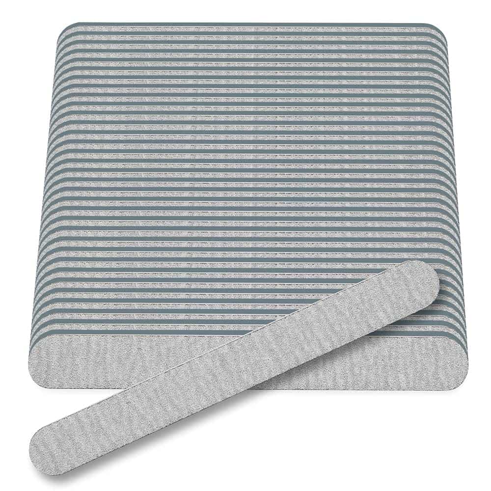 Limas de uñas desechables Flowery para profesionales,