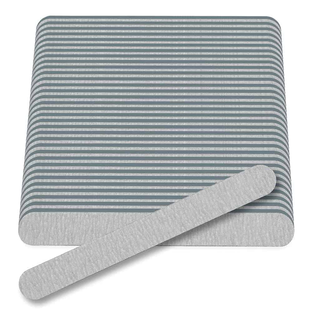 Lima de uñas Flowery 100/180 Grit para uñas acrílicas,