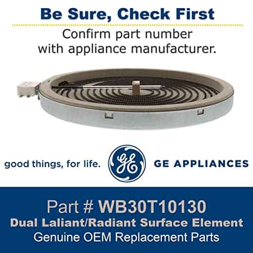 Elemento de Superficie Haliant/Radiante Dual GE WB30T10130 - Imagen 6