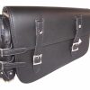 BOLSA INDIVIDUAL DE CUERO PARA MOTOCICLETA BOLSA LATERAL DE
