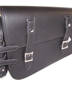 BOLSA INDIVIDUAL DE CUERO PARA MOTOCICLETA BOLSA LATERAL DE