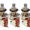Paquete de 3 Potenciómetros Push-Pull Bourns 250K