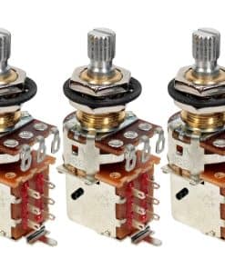 Paquete de 3 Potenciómetros Push-Pull Bourns 250K