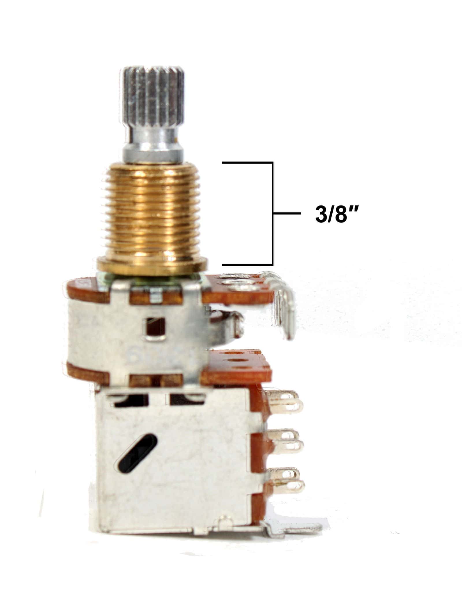 Paquete de 3 Potenciómetros Push-Pull Bourns 250K - Imagen 5