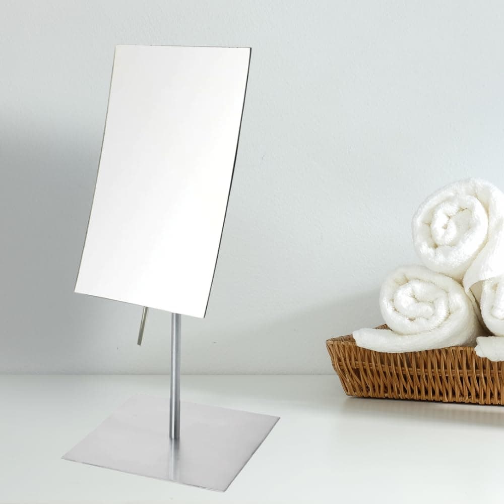 Espejo de Maquillaje de Mesa Rectangular -Níquel - Imagen 9