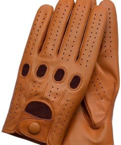 Guantes de Conducir de Cuero Genuino Riparo (Pequeños,
