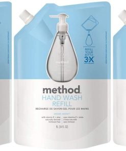 Recarga de jabón de manos en gel Method, Agua Dulce, 34 fl