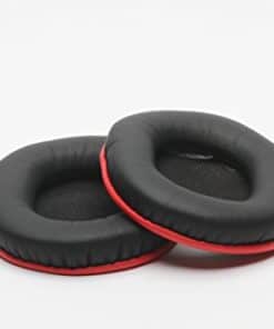 YAXI stPad Earpads Rojo y Negro (para Sony MDR7506)