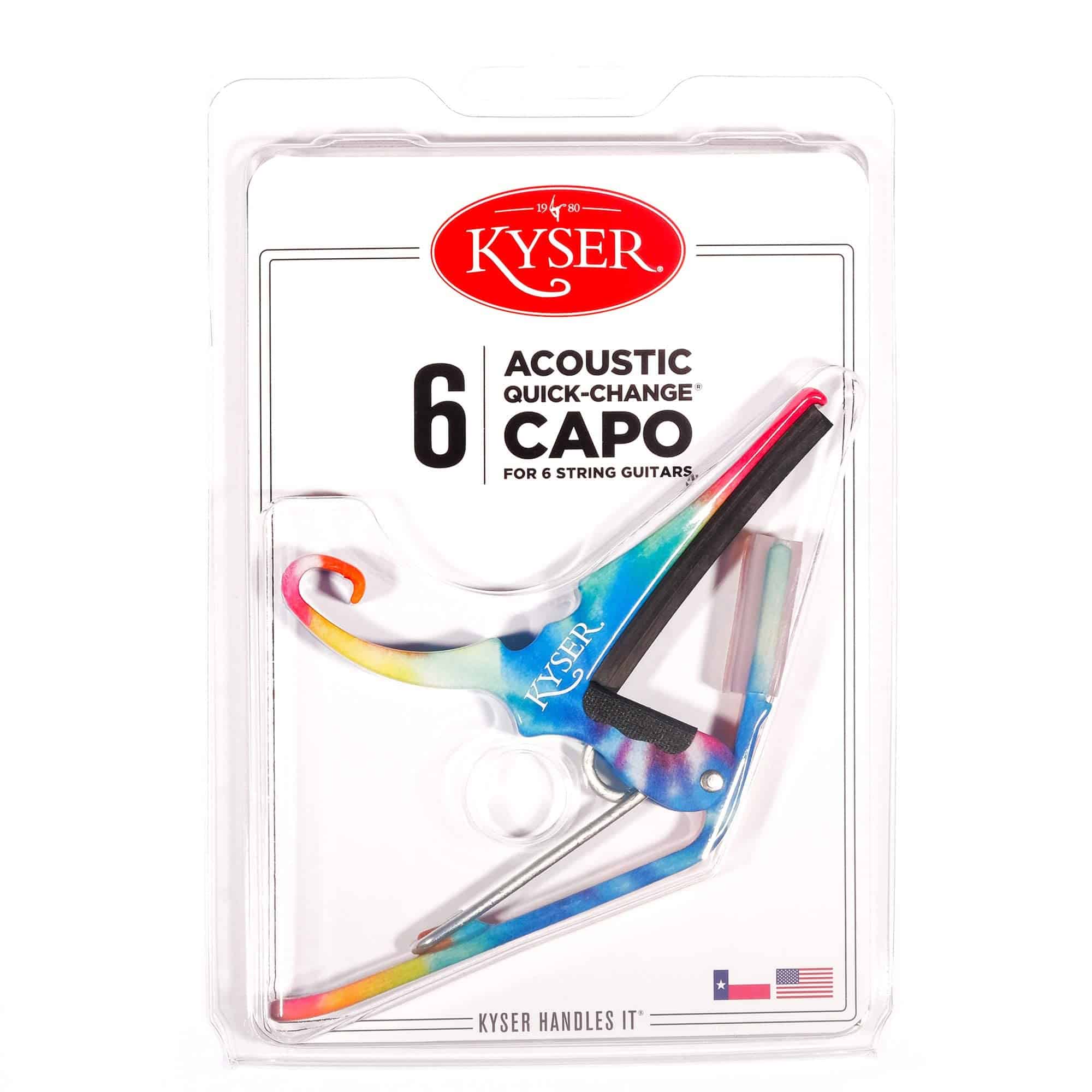 Kyser Quick-Change Guitar Capo para guitarras acústicas de - Imagen 5