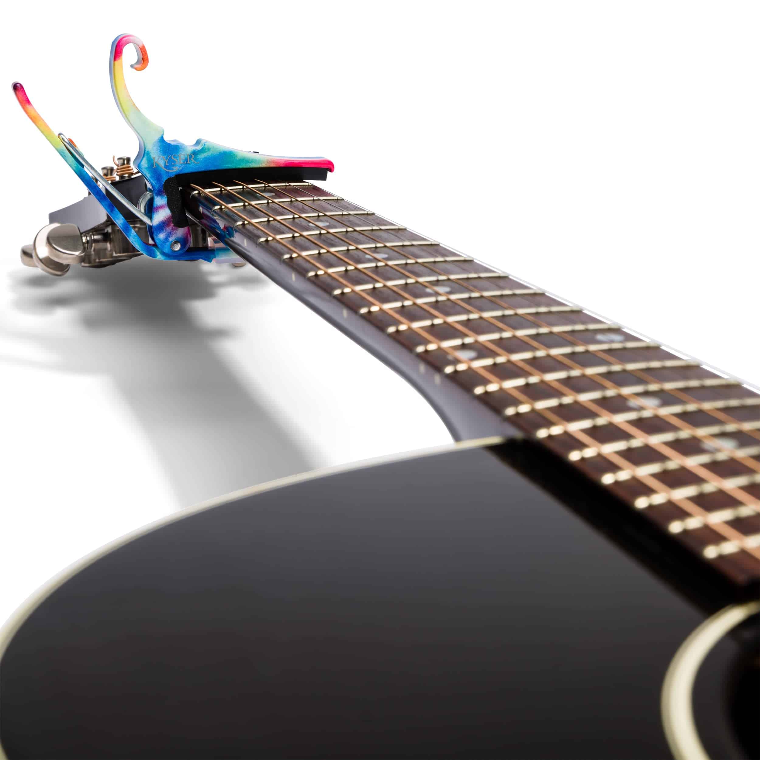 Kyser Quick-Change Guitar Capo para guitarras acústicas de - Imagen 4